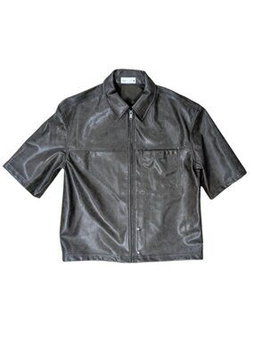 Zara | Jackets & Coats | Zara Leather Jacket 9s Archive | Poshmark